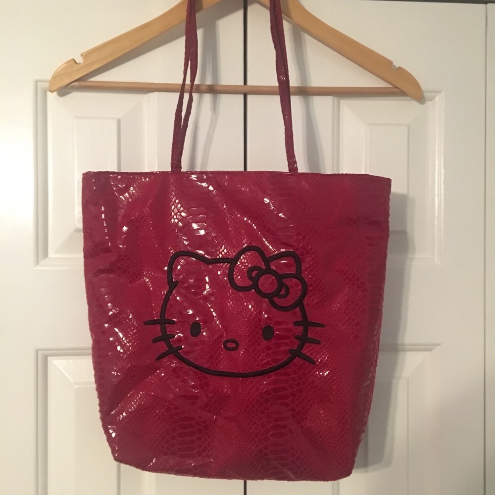 Red Hello Kitty Tote